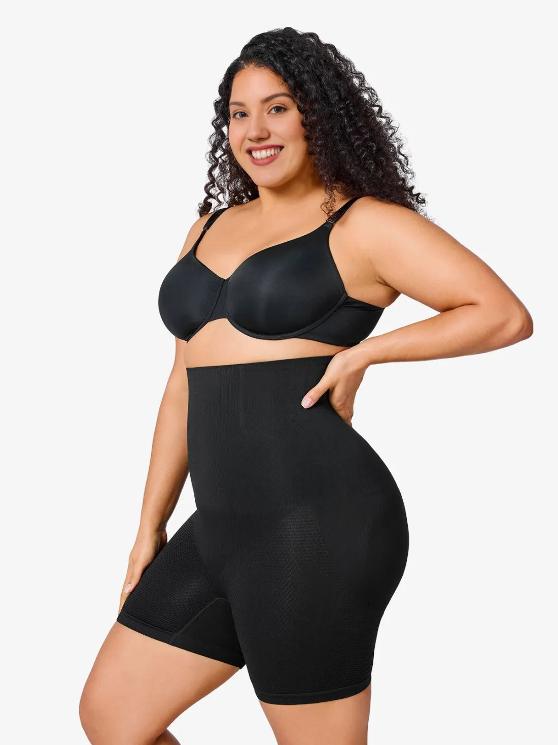 Plus Size Women Seamless Shapewear Shorts