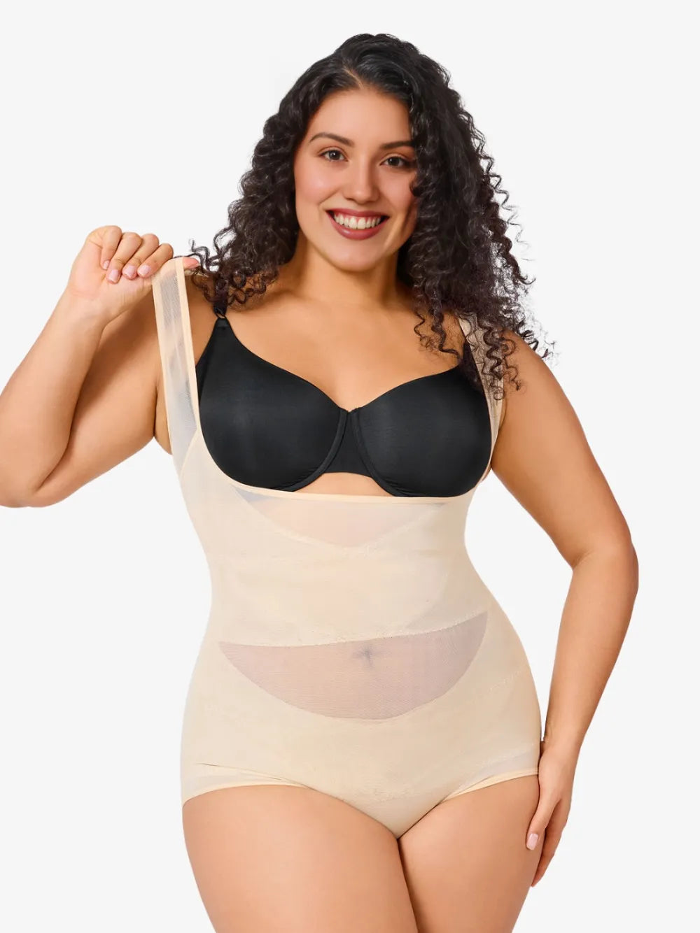 Plus Size Shapewear Bodysuit – Tummy Control & Waist Slimmer
