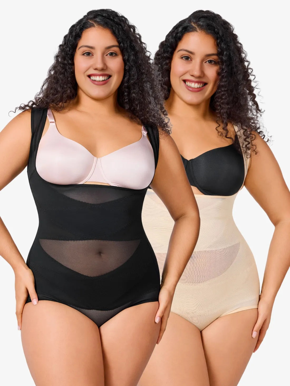 Plus Size Shapewear Bodysuit – Tummy Control & Waist Slimmer