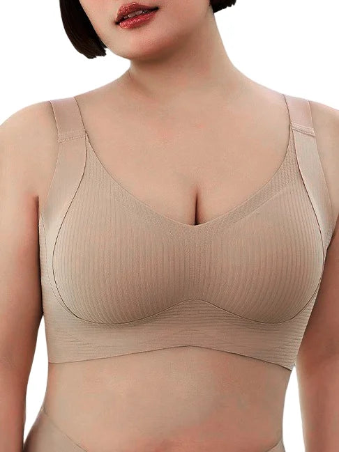 Plus Size Woman Shapewear Wireless Bras