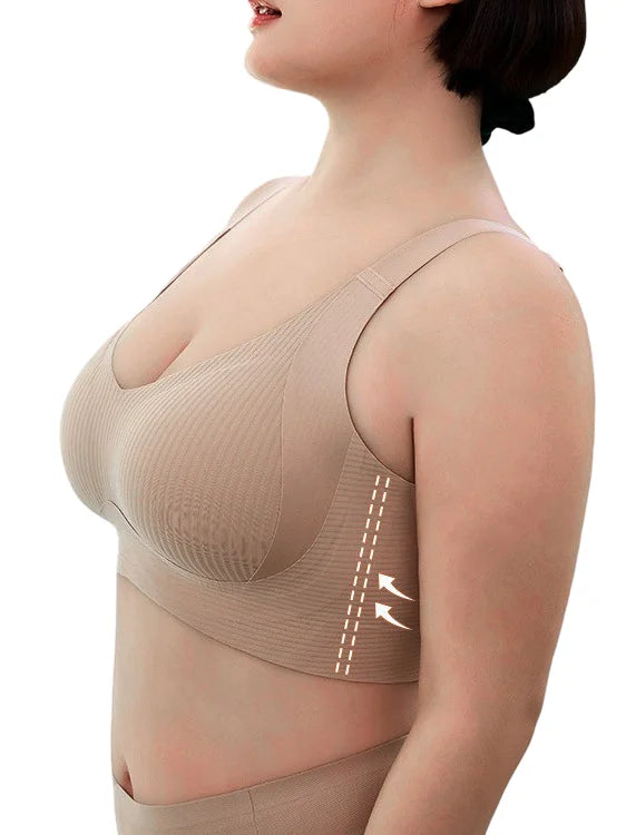 Plus Size Woman Shapewear Wireless Bras
